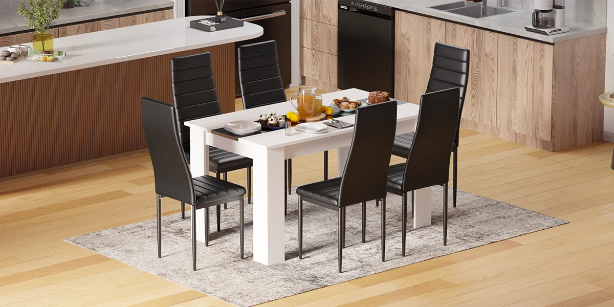 Dining Table and Chairs Set