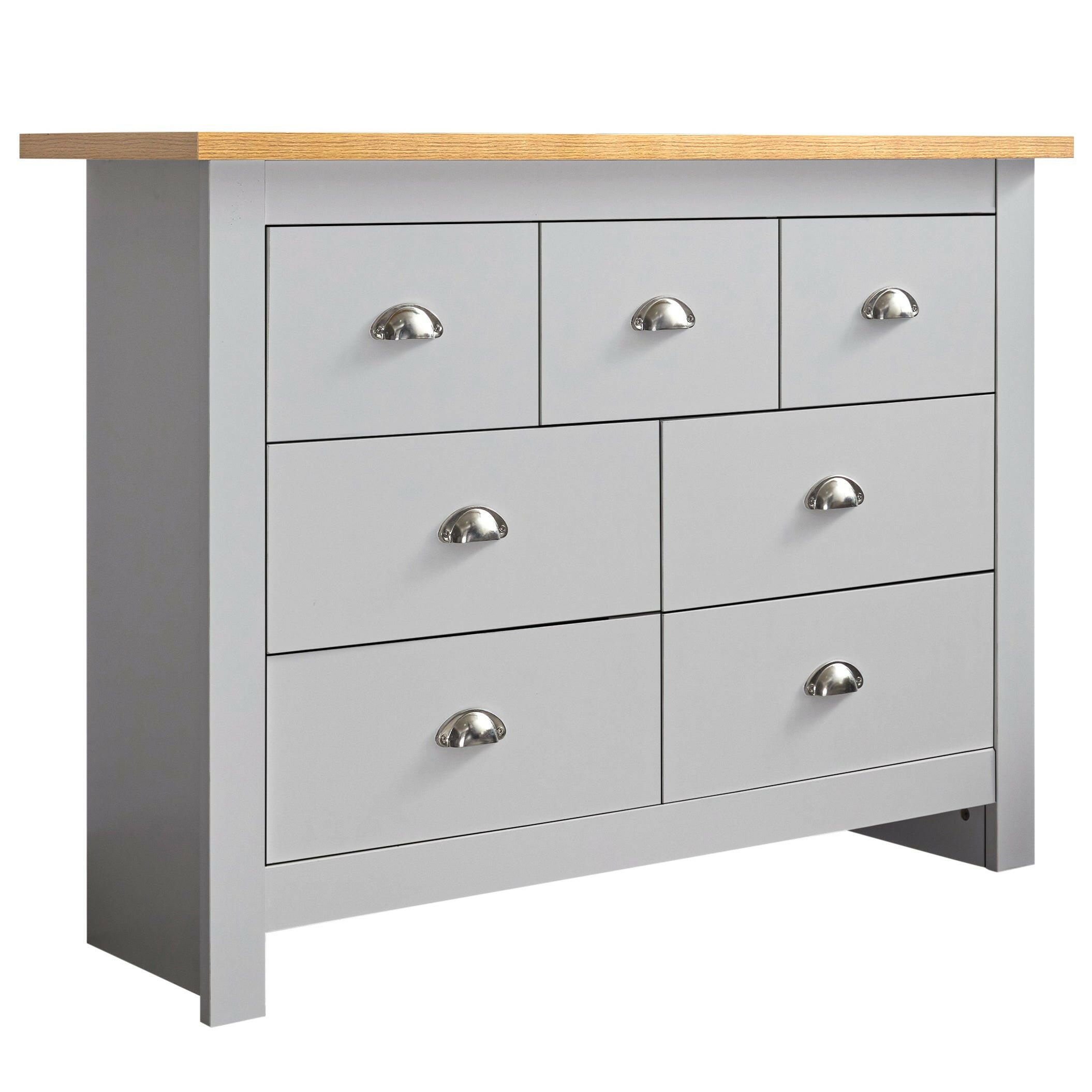 grey chest of drawers

