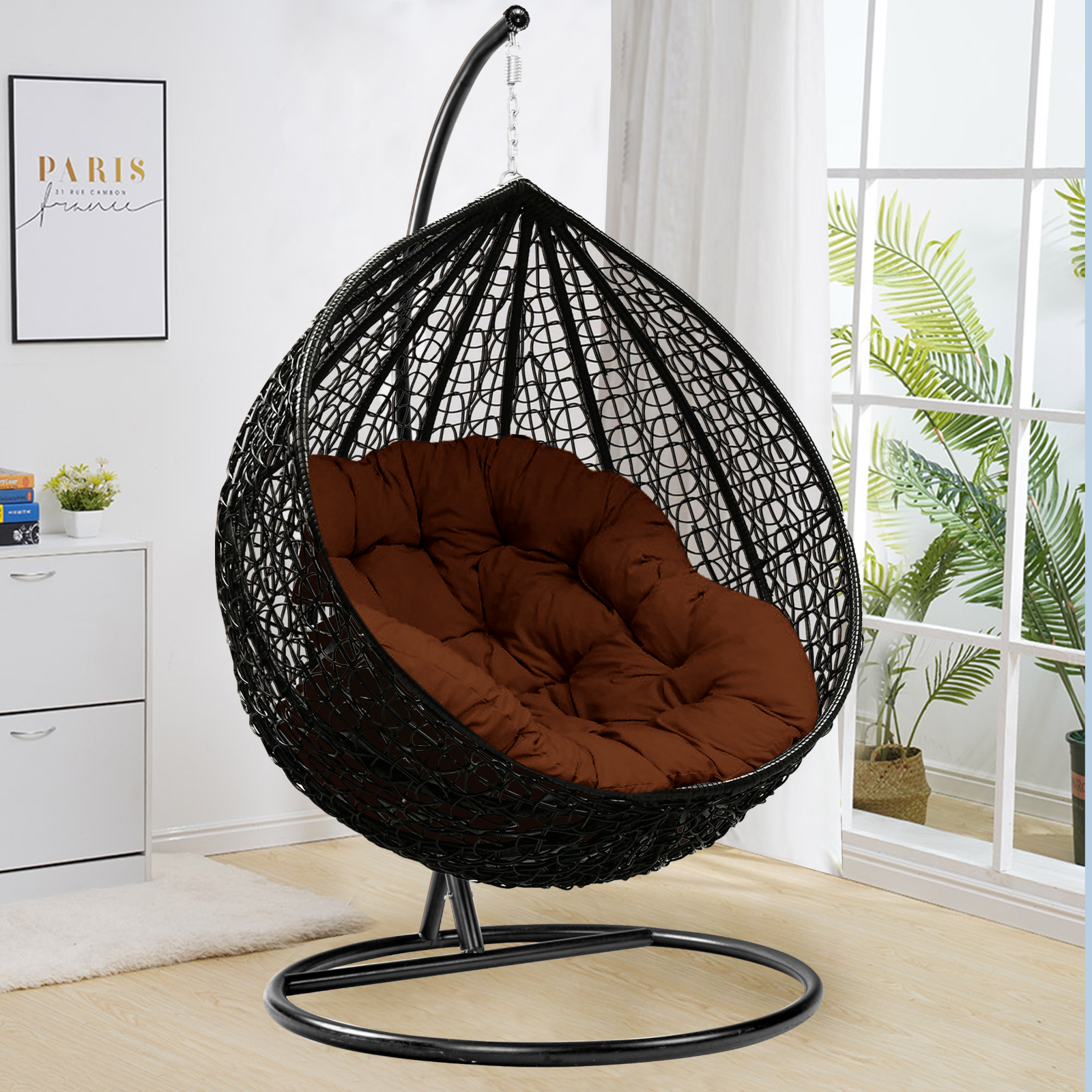 egg chair indoor