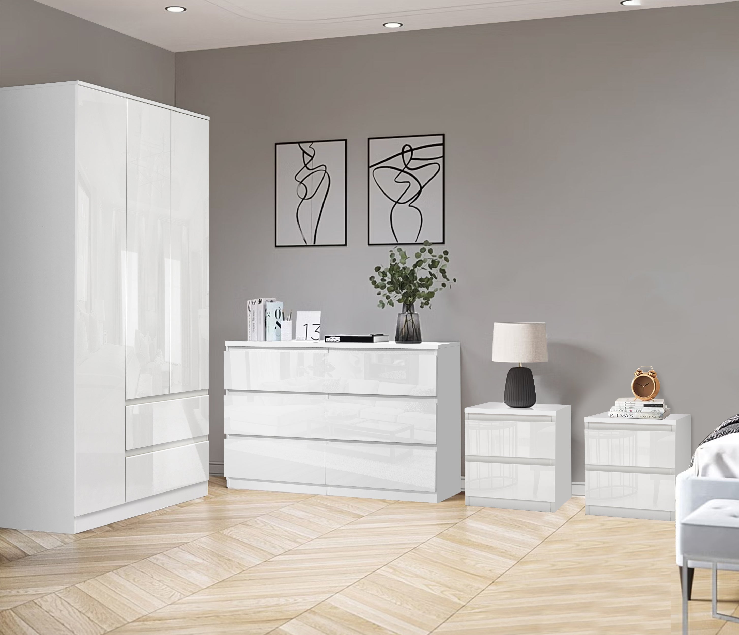 white bedroom furniture set