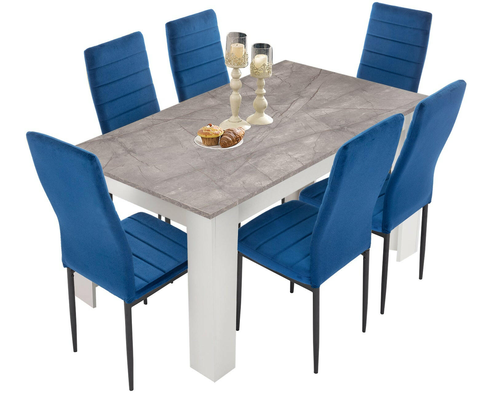 6 chair dining set