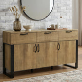 Sideboard with Drawers & Storage Cabinet – Ironmere