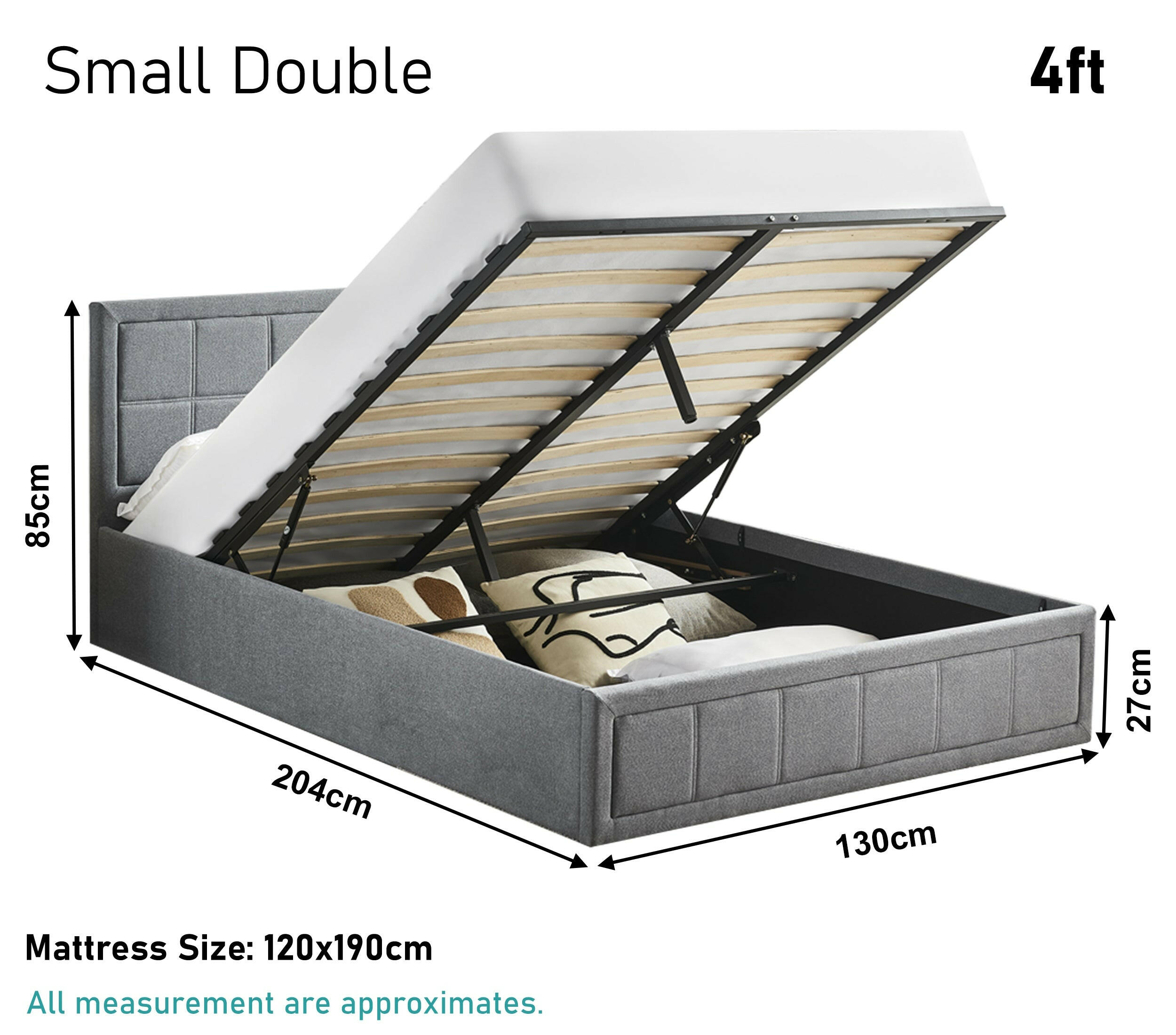 small double bed