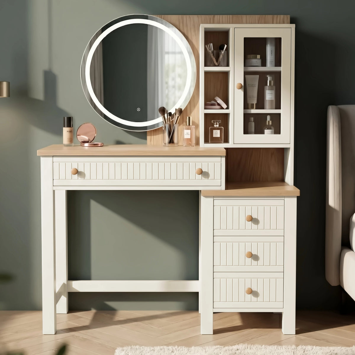 Drawer 8 Maxime Lighting Table Featuring Dresser Narrow その他 Light KFROOMS - Dresser Wood その他