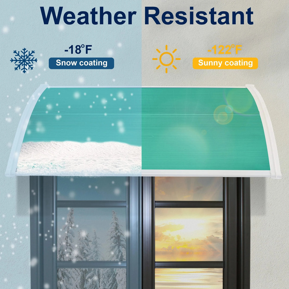 Waterproof Front Door Canopy