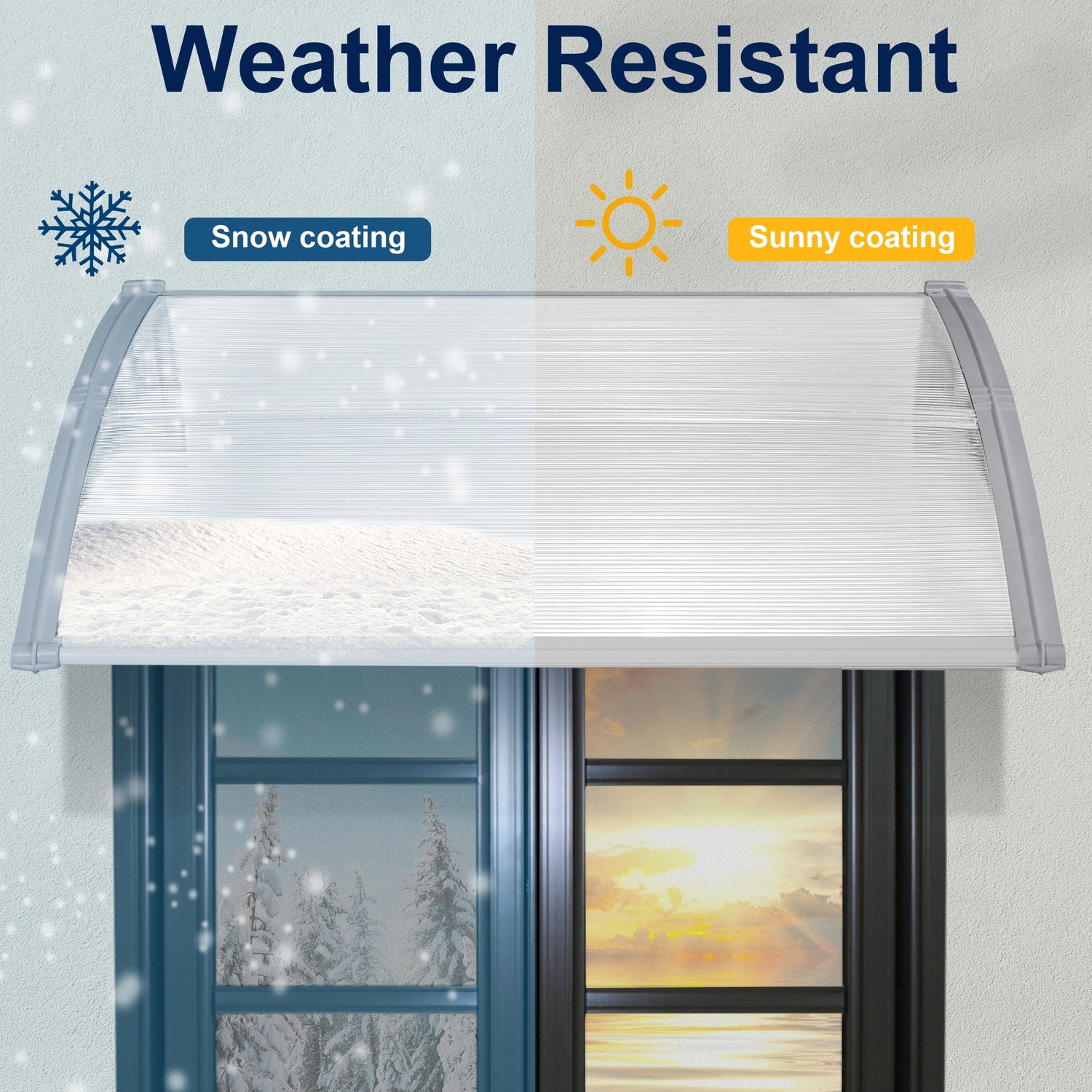 Waterproof Front Door Canopy