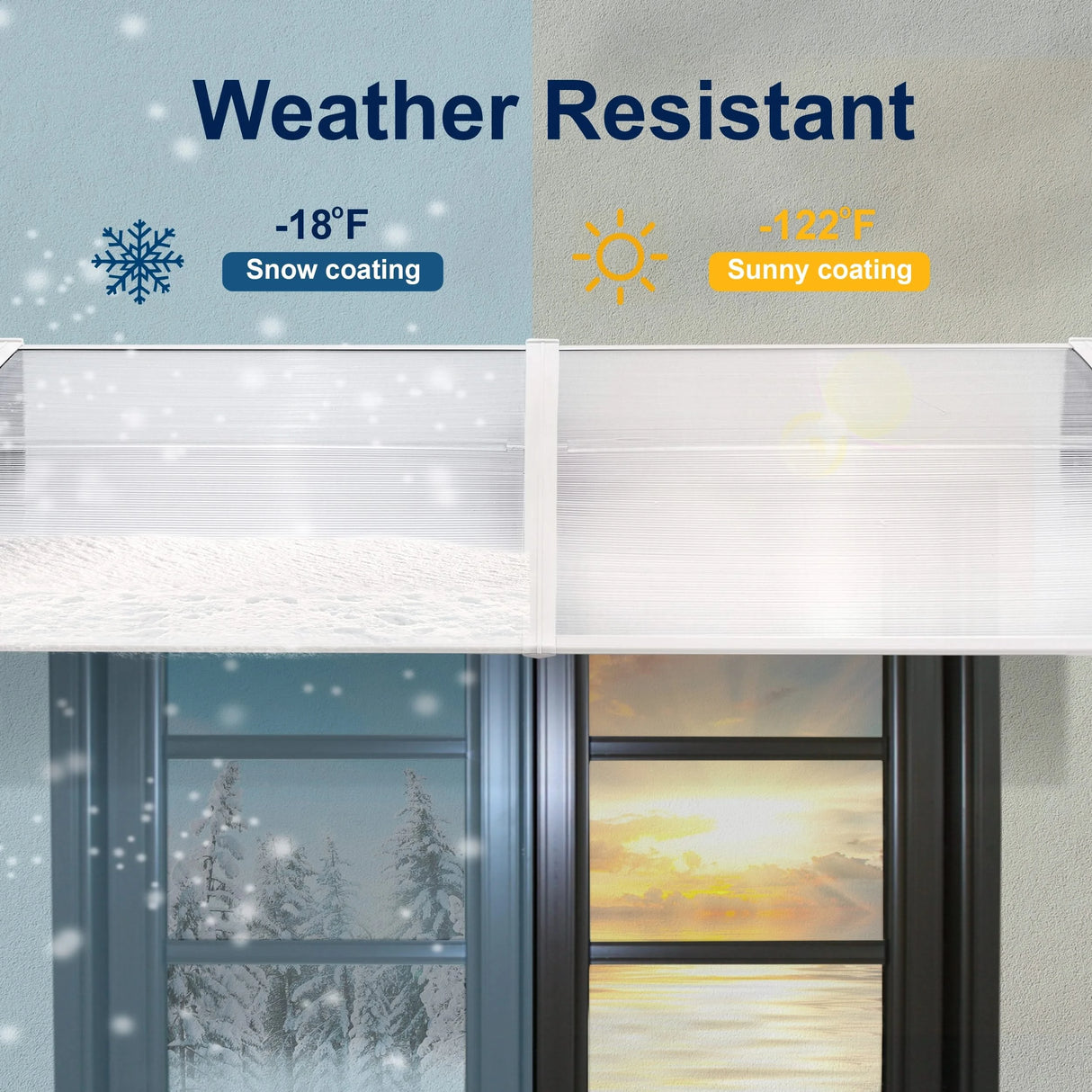 Waterproof Front Door Canopy