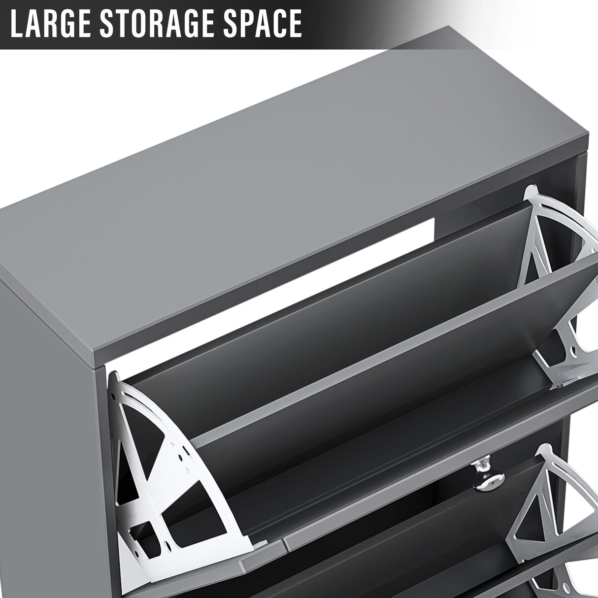 Shaker Shoe Cabinet For Hallway | Modern Shoe Storage Unit