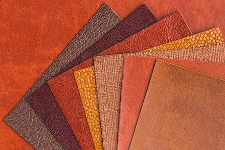 different leather types
