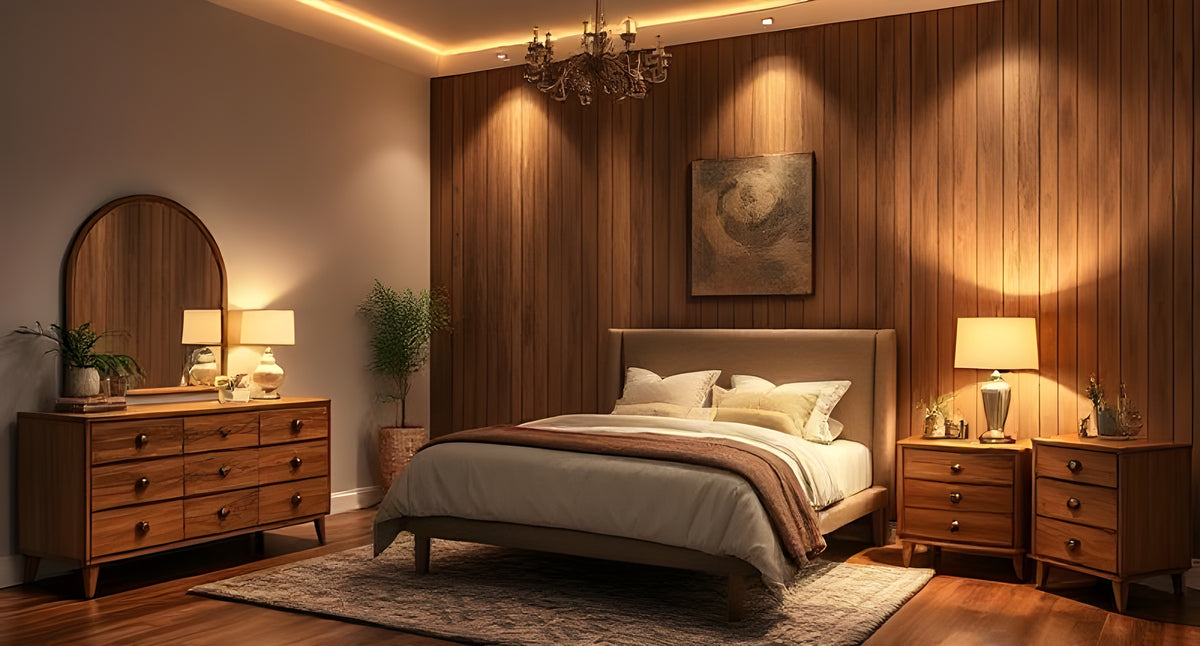 The Impact of Lighting on Your Bedroom Furniture Set.