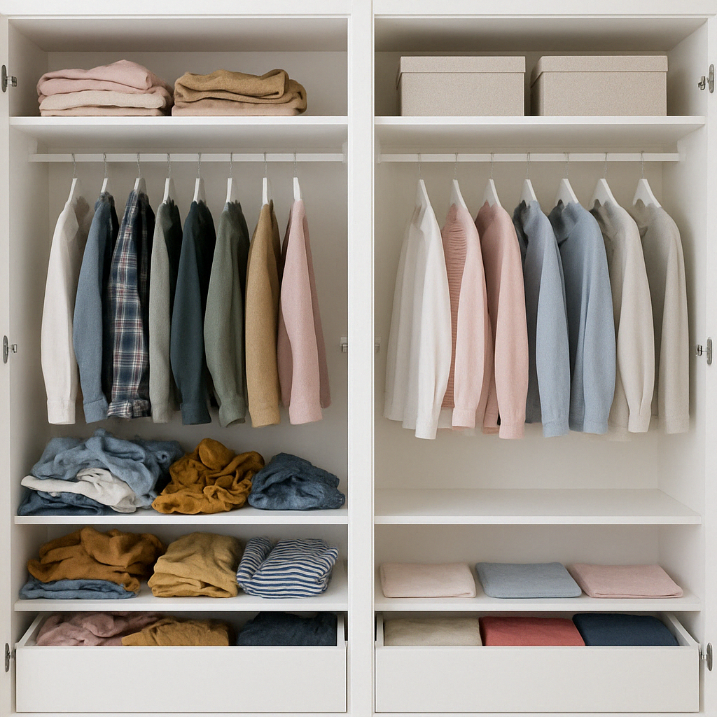 5 Steps To Declutter & Organise Your Wardrobe