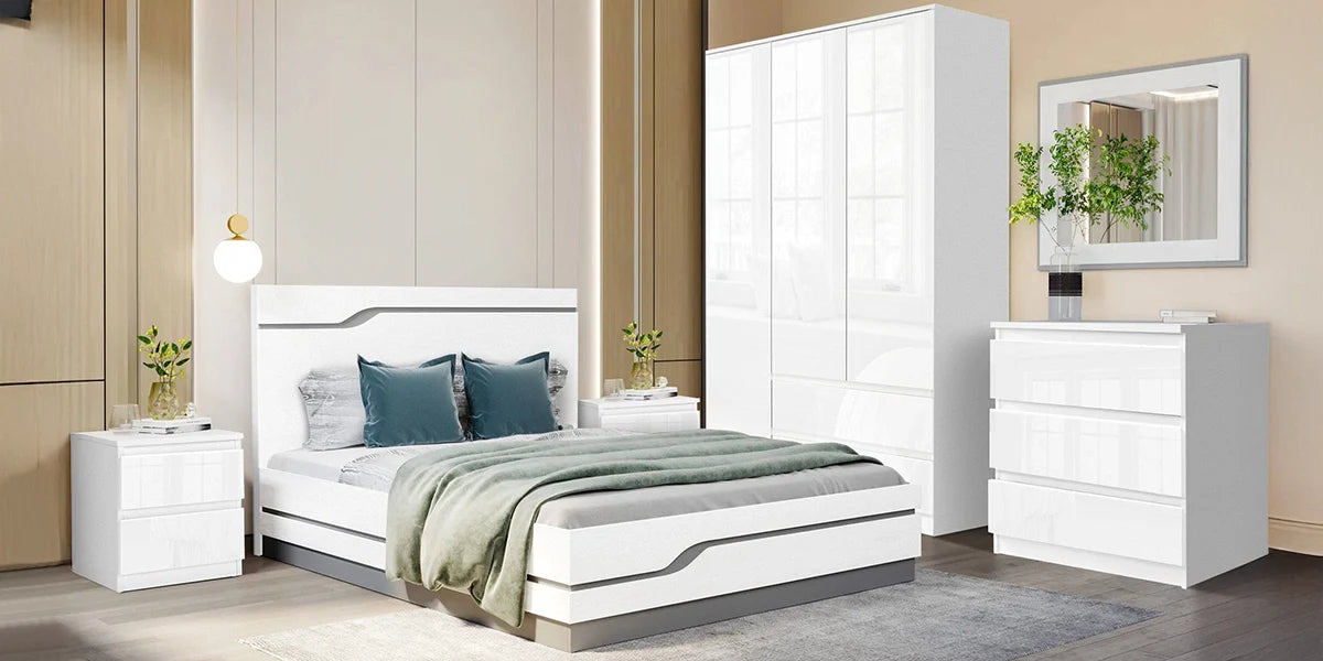 High Gloss Bedroom Furniture Sets
