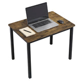 Rustic Computer Table - Gaming Home Office Desk
