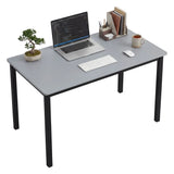 Grey Computer Desk - PC Home Office Study Table