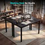 Black Home Office Desk - Gaming Computer Desk