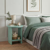 Small Round Side Table for Living Room - Sofa End Table