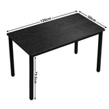 Black Home Office Desk - Gaming Computer Desk