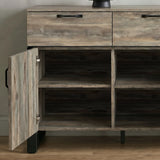Ironmere Smokey Oak Sideboard with Drawers and Doors