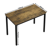 Rustic Computer Table - Gaming Home Office Desk