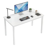 White Computer Desk - Home Office Desk Gaming