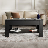 Lift Top Storage Coffee Table | Lift Up Modern Tea Table 120cm Wide
