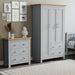 Shaker 2 Door Wardrobe, 4 Chest of Drawers - Bedroom Set