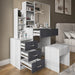 Dressing Table with Storage, Drawers and Mirror - Vanity Makeup Table