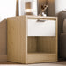 Skova 1 Drawer Bedside Table - Bedside Nightstand