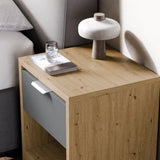 Skova 1 Drawer Bedside Table - Bedside Nightstand