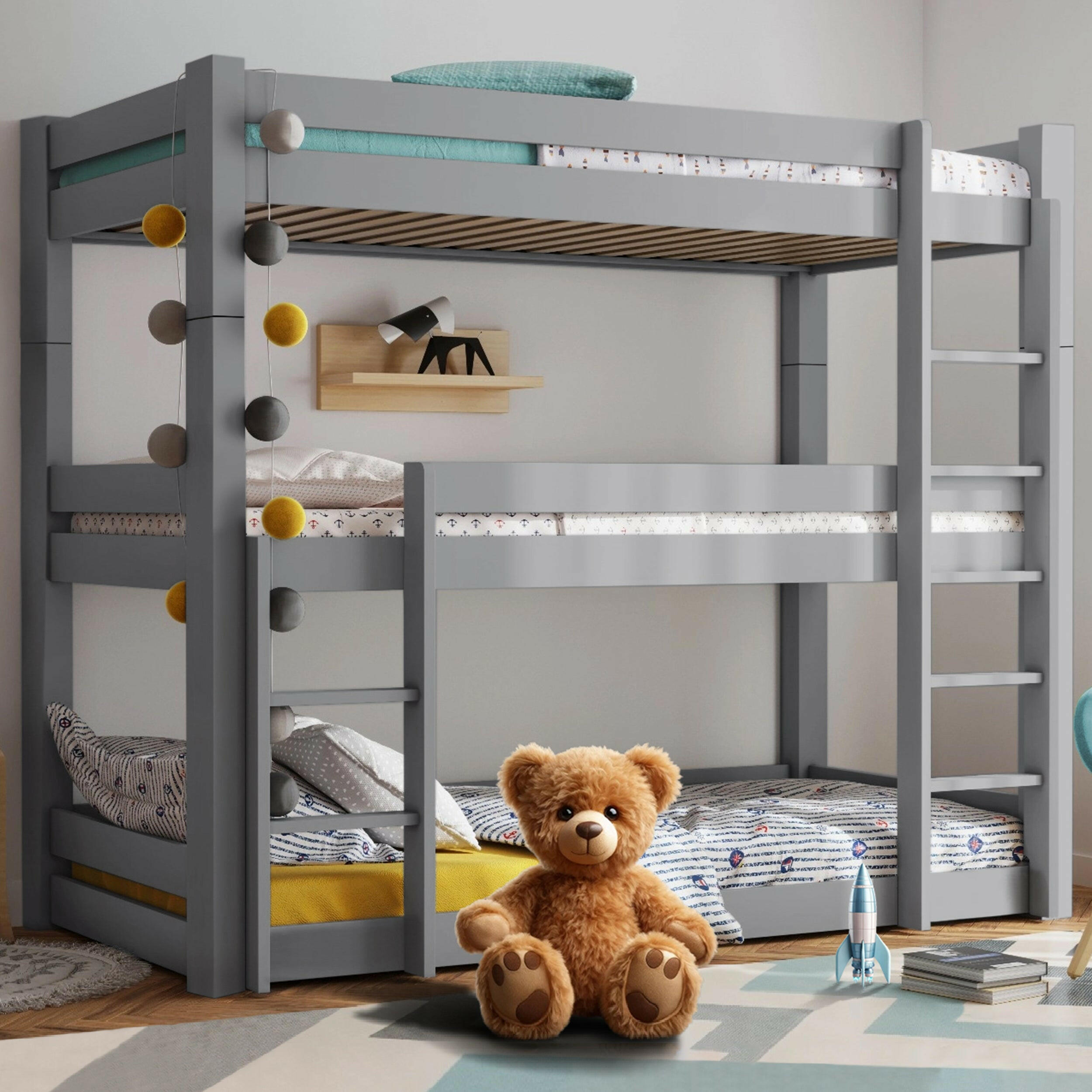 Blisswood TriUnity Dreamer Bunk Bed: Optimal Space Utilisation for Growing Families