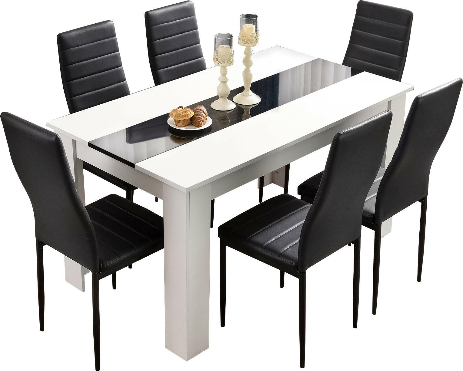 dining table and chairs