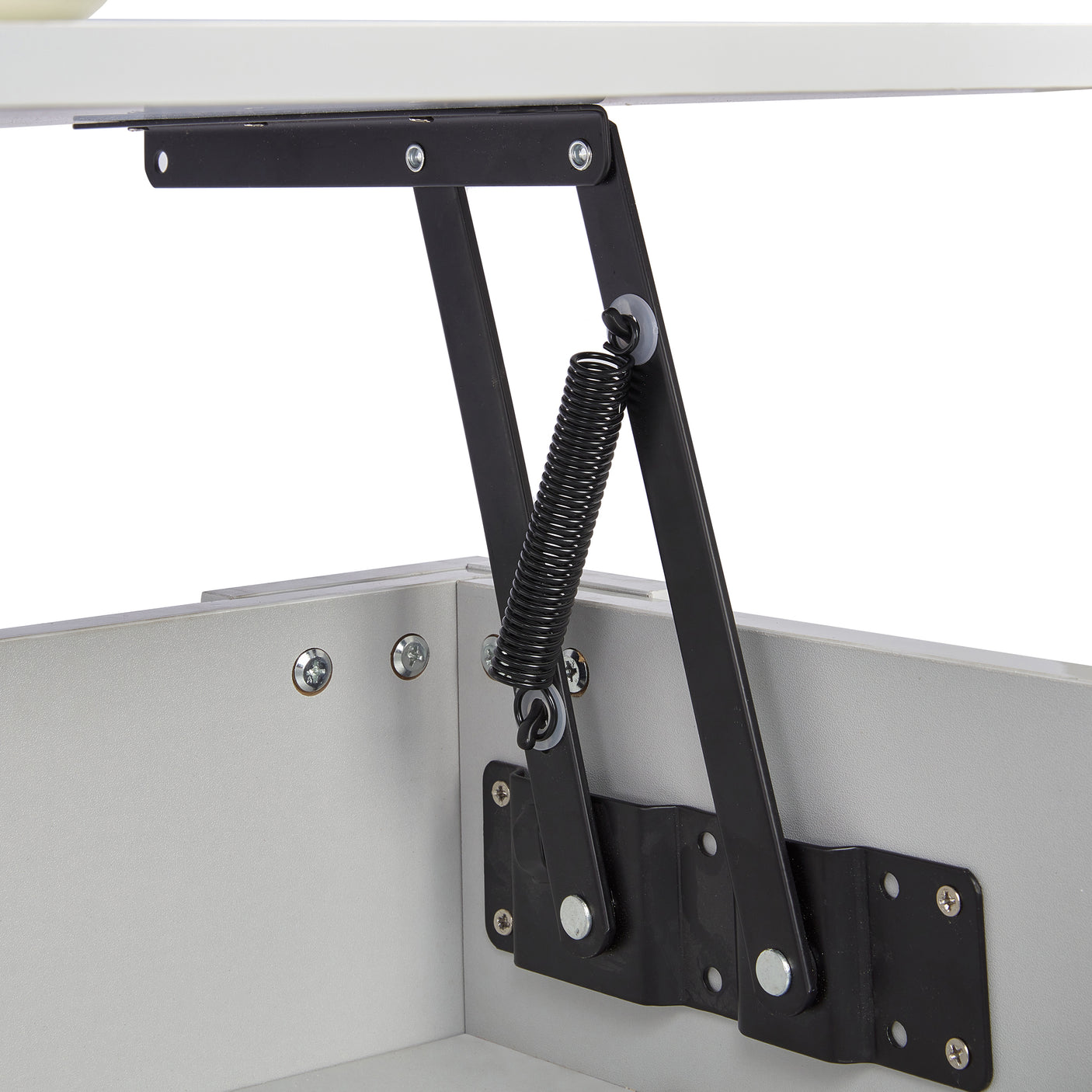 High Gloss Lift Up Coffee Table With Storage