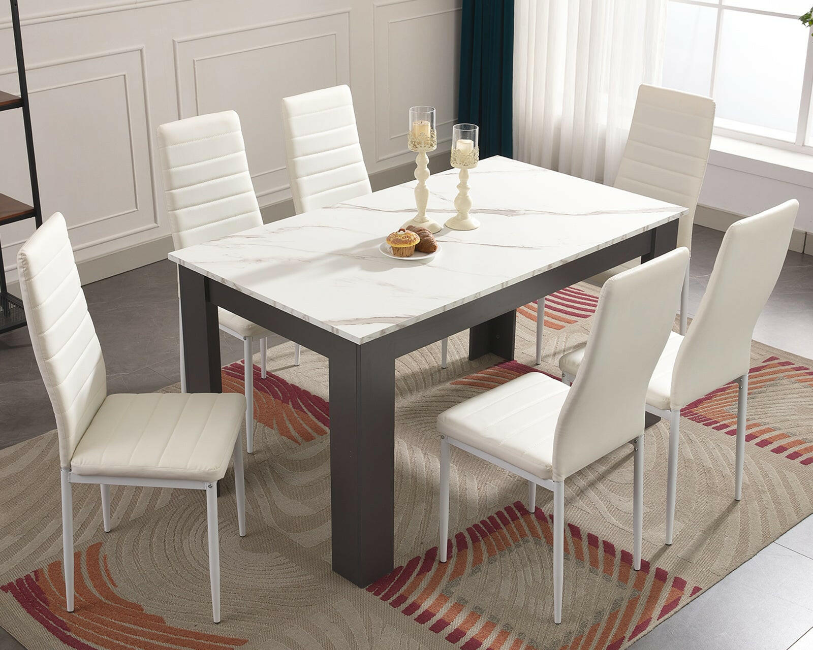 6 chair dining set