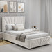 Velvet Ottoman Storage Bed - Sunrise Ottoman Bed Frame