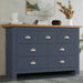 7 Drawer Wide Chest of Drawers - Large Bedroom Dresser