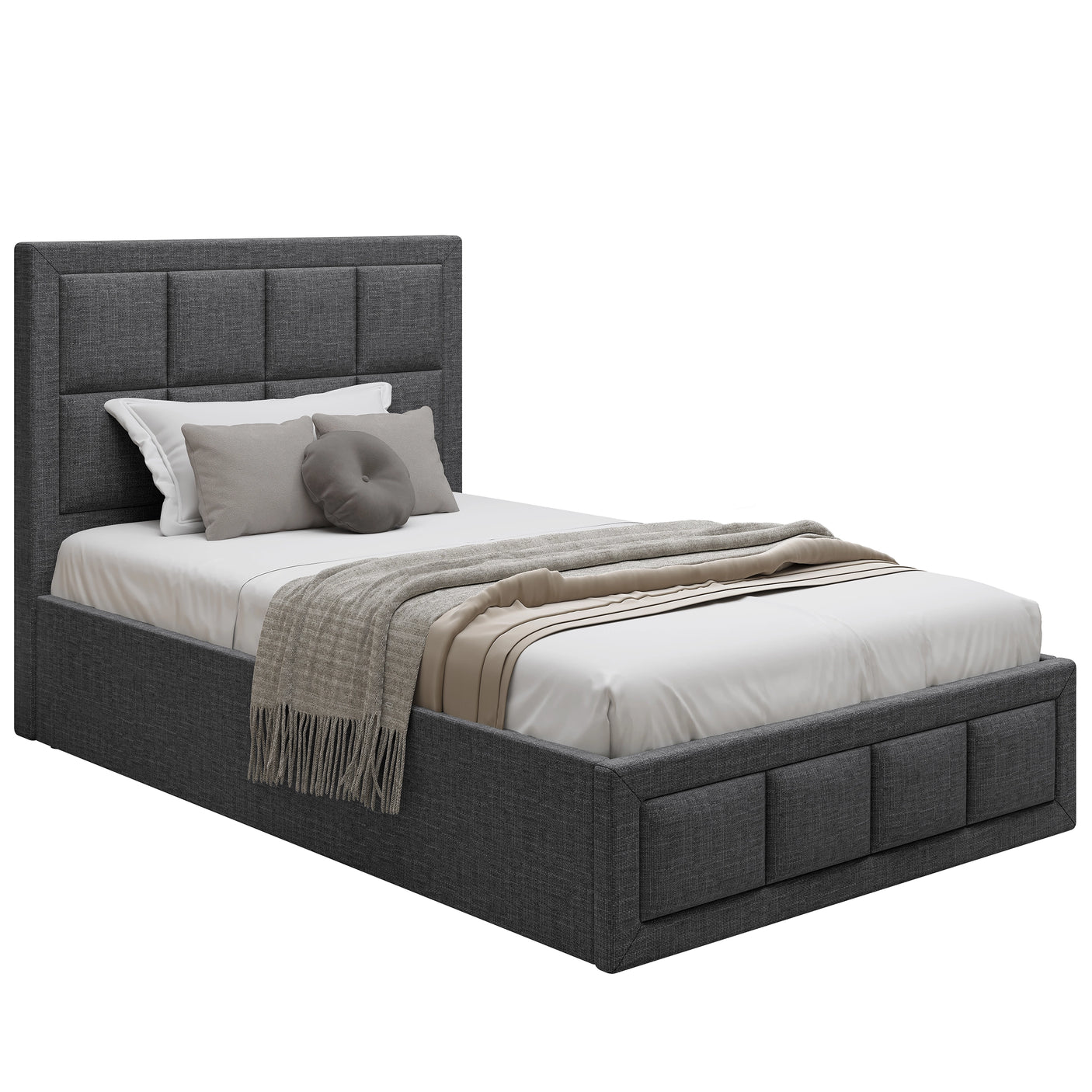 Blisswood Ottoman Bed Frame with Storage & Headboard