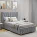 Velvet Ottoman Storage Bed - Sunrise Ottoman Bed Frame