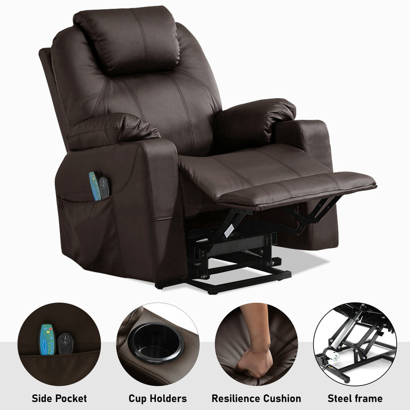 recliner chair with lift-up