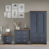 Shaker 3 Piece Bedroom Set - Wardrobe with Chest of Drawers