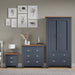 Shaker 3 Piece Bedroom Set - Wardrobe with Chest of Drawers