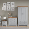Shaker 3 Piece Bedroom Set - Wardrobe with Chest of Drawers