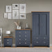 Shaker 3 Piece Bedroom Furniture Set - Wardrobe and Chest of Drawers