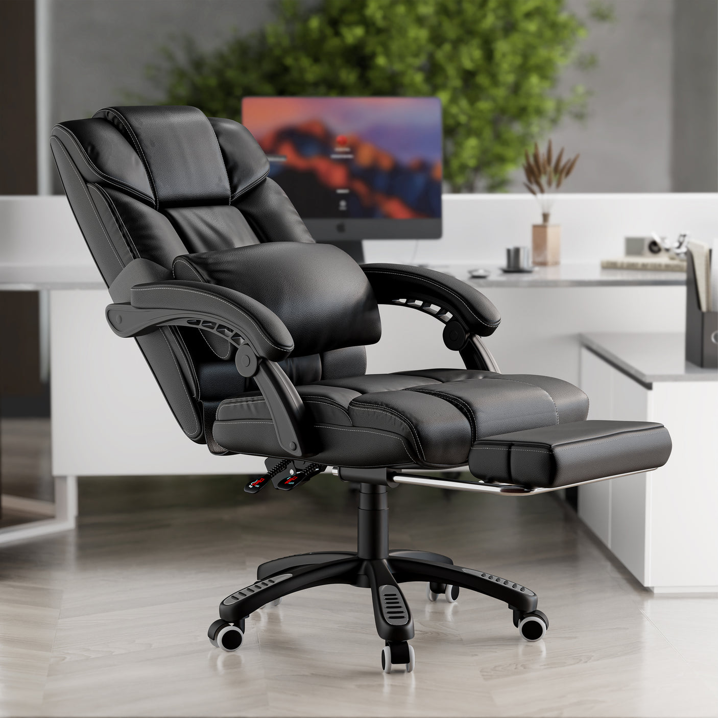 Premium Executive Office Chair - Reclining Swivel Chair