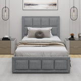 Blisswood Ottoman Bed Frame with Storage & Headboard