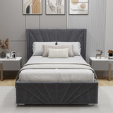 Velvet Ottoman Storage Bed - Sunrise Ottoman Bed Frame