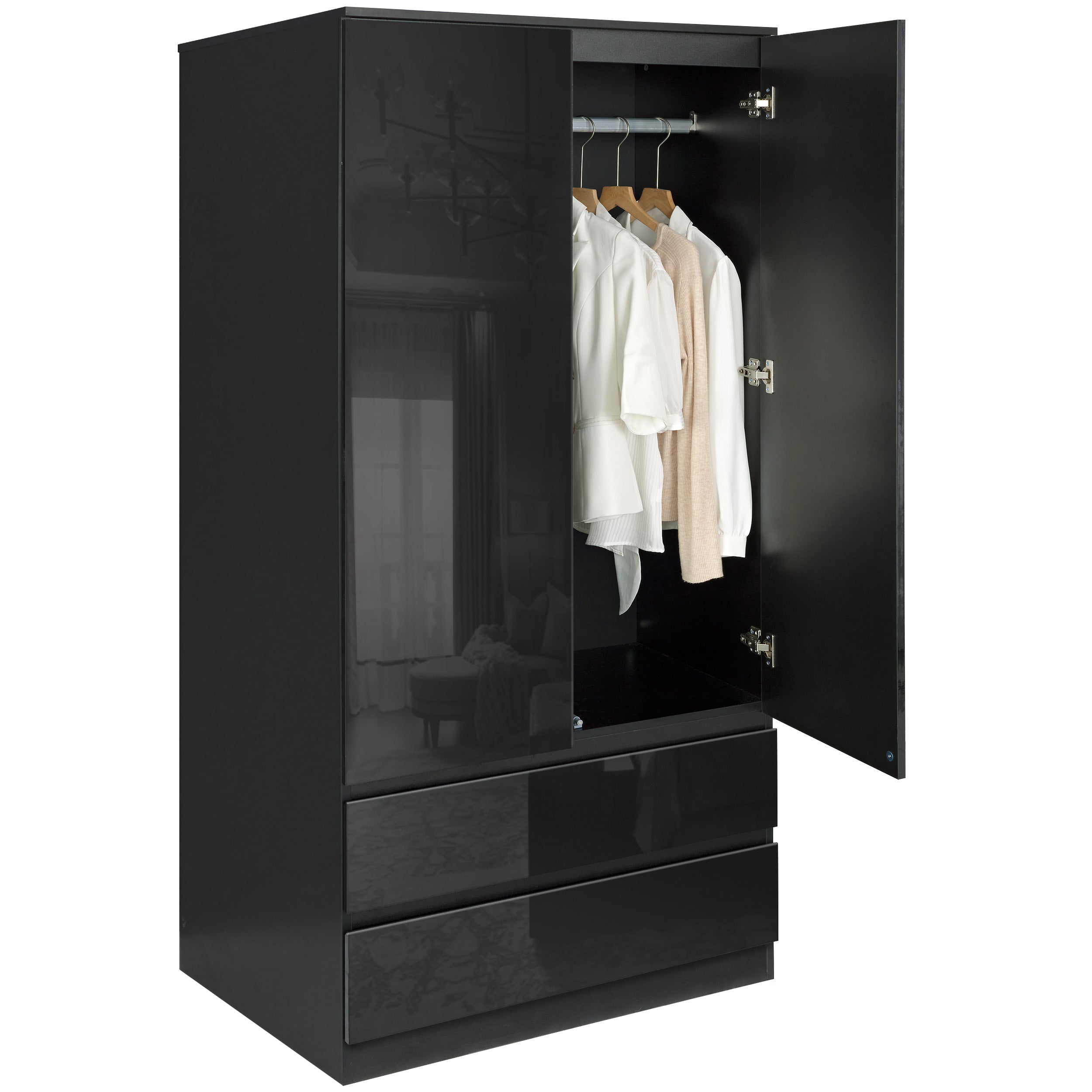 modern wardrobe