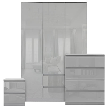 3 Set bedroom furniture set modern and stylish storage solutions for your bedroom