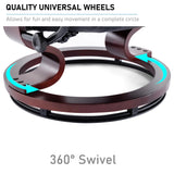 Swivel Recliner Chair With Footstool