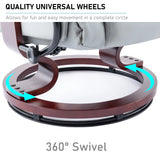 Swivel Recliner Chair With Footstool