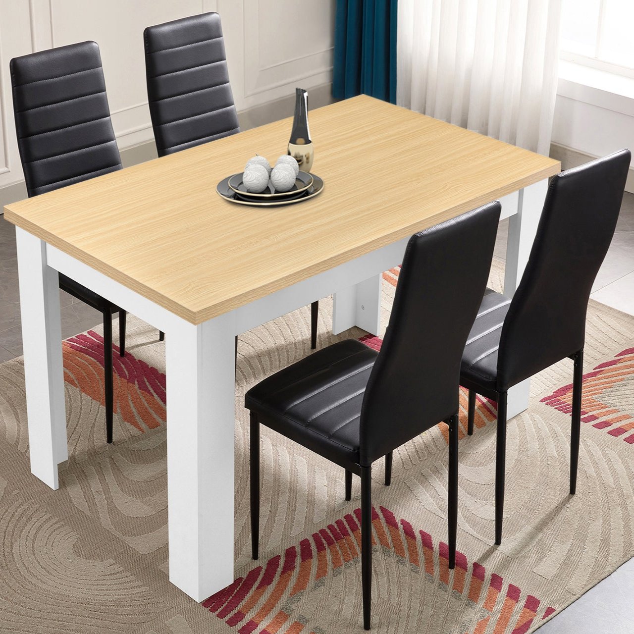 Blisswood Dining Table with 4 chairs Set